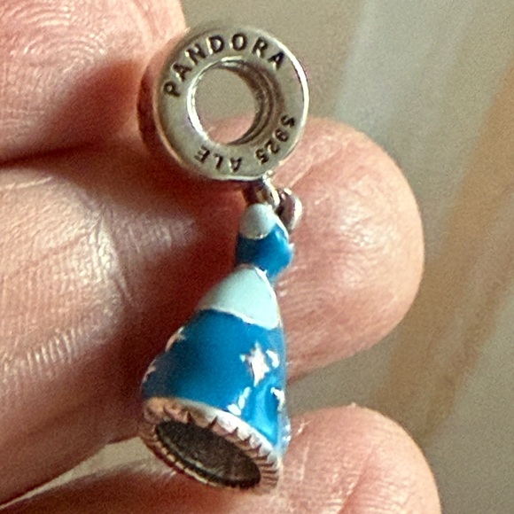 Pandora Enchanting Blue Gown Charm - Picture 7 of 8